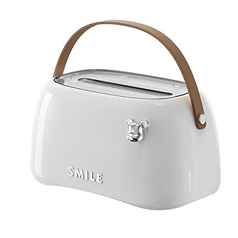 

Cream Colored Trendy And Violent Bear Home Living Room With Handle Spring, Light Luxury, High-End Creative Desktop Tissue Box