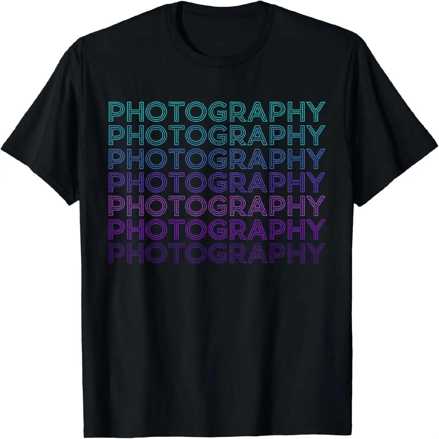 Фотография — моя терапия Футболка с фотокамерой S