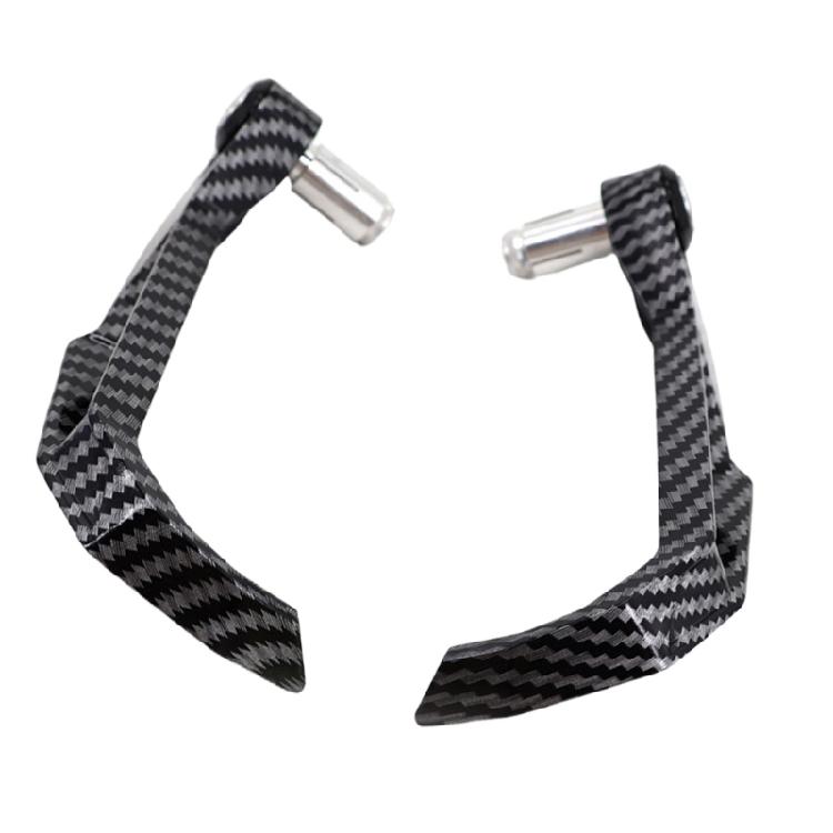 2PCS Motorcycle Handguard Brake Lever Shield Aluminum Secure Installation For Optimal Brake Control & Injury Defense