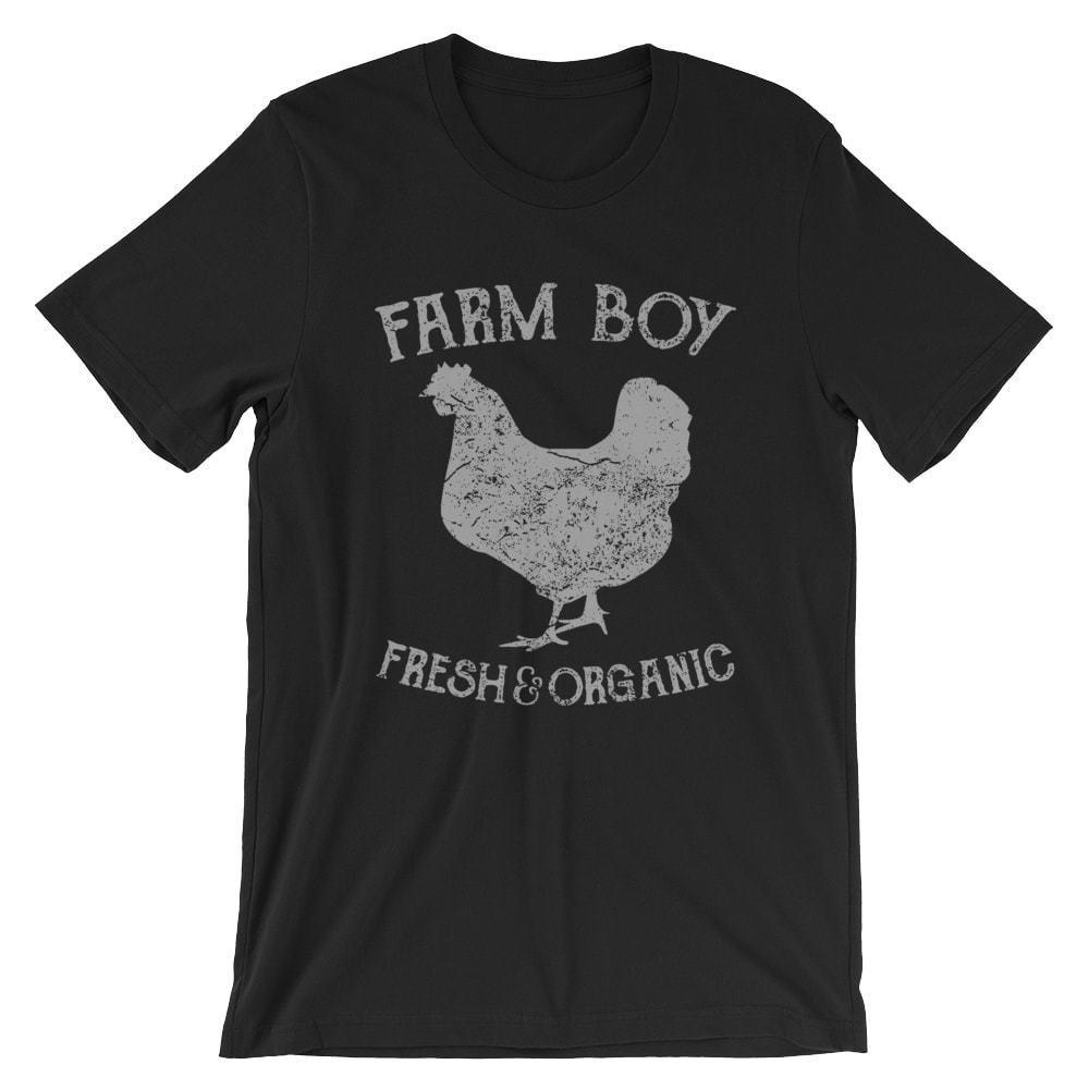 

Farm Boy-2 T-Shirt. 100% Cotton Premium Tee NEW S