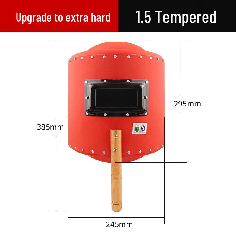 Handheld Tempered Welding Face Shield