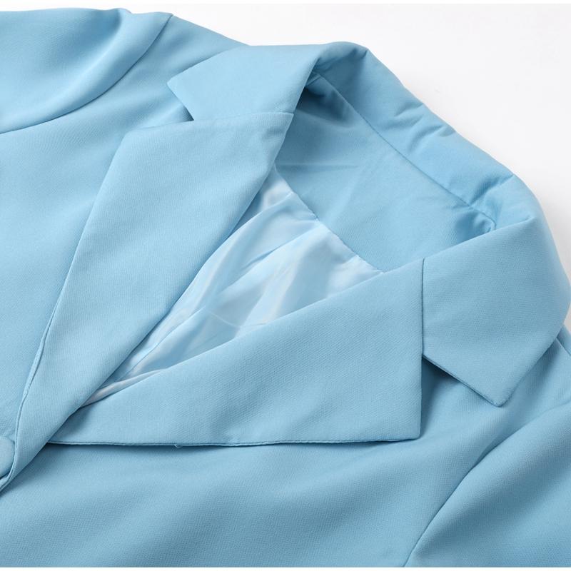 Элегантный короткий топ с брюками — фото 6