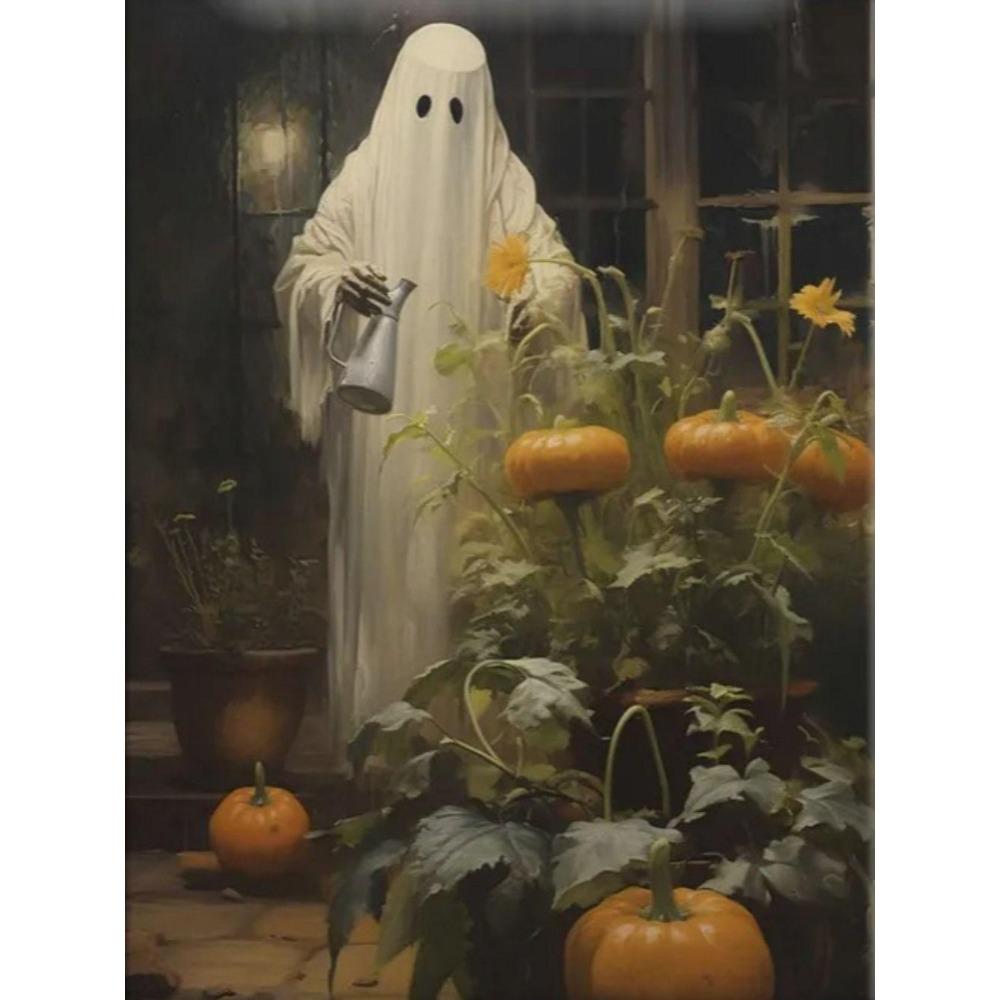 Halloween Poster On the Wall, Metal Plaque 20x30cm