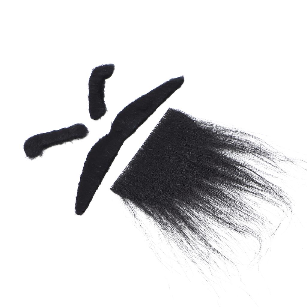 Halloween Beard Mustache Eyebrow Costume Party Decoration Beard Facial Hair Mustache Prop