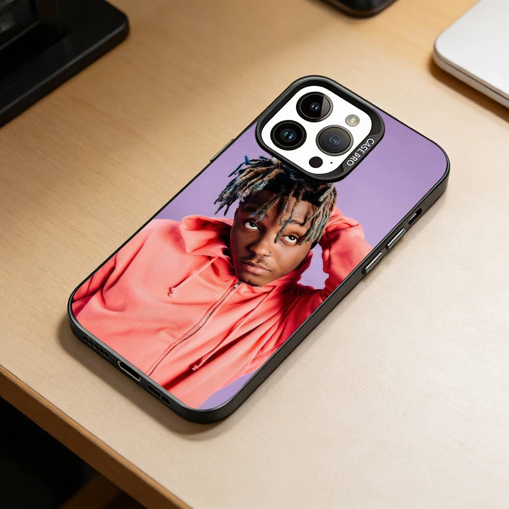

999-Juice WRLD-JW Phone Case For iPhone 17,16,15,14,13,12,11 Plus,Pro Max,XS,Colorful Silver Phone case Funda Cover iPhone11PROMAX