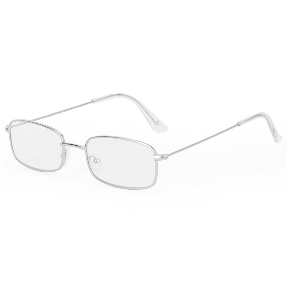

Classic UV400 Clear Lens Vintage Rectangle Sunglasses Brand Shades Metal Sun Glasses Small Oval Women s Sunglasses
