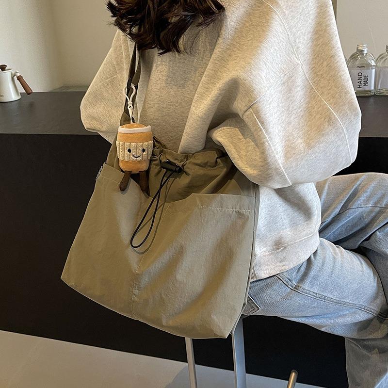 Nylon Cloth Bag, Women's Tote Bag, Large Capacity, Summer Can Be Messenger, New Versatile Shoulder Class Commuter Bag