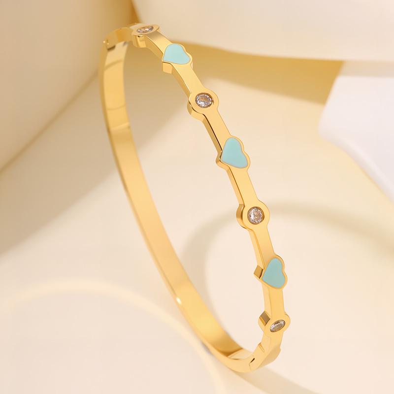 Europäisches & Amerikanisches Luxus Zirkon Stern Armband: Vielseitige, Elegante, Lichtechte Mode für Damen