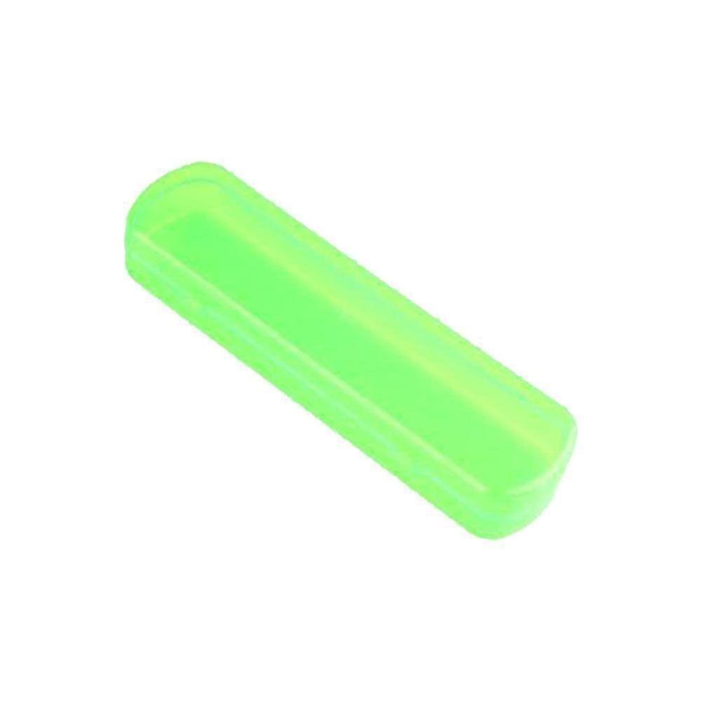 

Портативная пластиковая коробка для зубной щетки, цвет конфет, дорожный контейнер для хранения, вместительный кейс зелёный