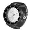 Ring Stainless Numeric Quartz Fun White Black New Day Ladies' Watch, Steel, Waterproof, Rainproof, Dial, Movement, Item, Dial, Case, Present, Gift,