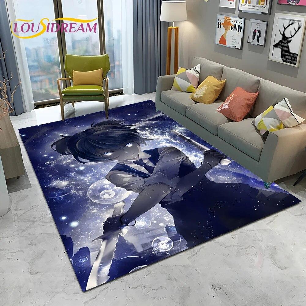Cartoon Assassination Classroom Anime Carpet Rug for Home Living Room Bedroom Sofa Doormat Decor,kid Area Rug Non-slip Floor Mat