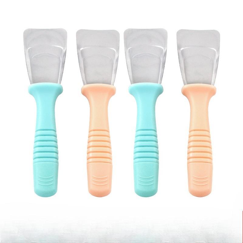 1Pc Kitchen Deicing Shovel Stainless Steel Deicer Cleaning Ice Cube Freezer Refrigerator Defrost Shovel Scraping Ice Shovel Tool