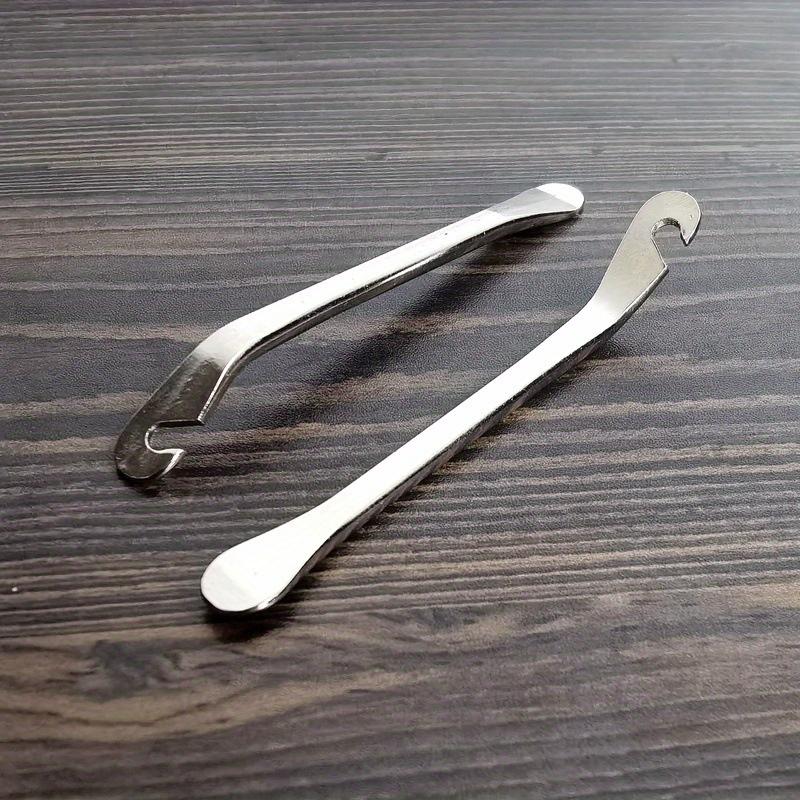 2pcs Stainless Steel Bike Wheel Maintenance Tool - Bike Tire Lever - for Mountain Bikes
