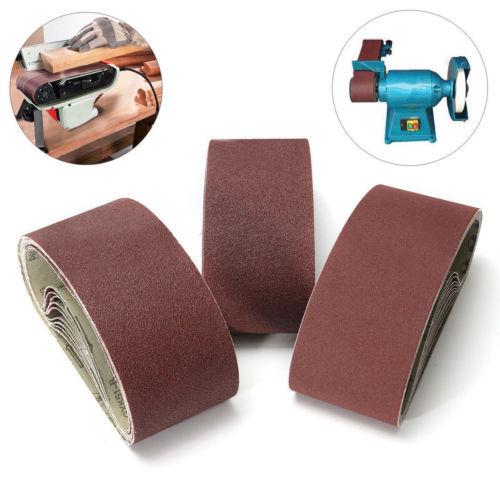 Abrasive Sanding Belt Sander Grinding Polishing Tool Grit 40-1000#