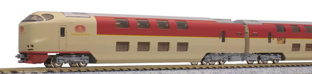 KATO N Gauge 285 Series 3000 Series Sunrise Exp Set Railway Model Train 7-car 10-1333