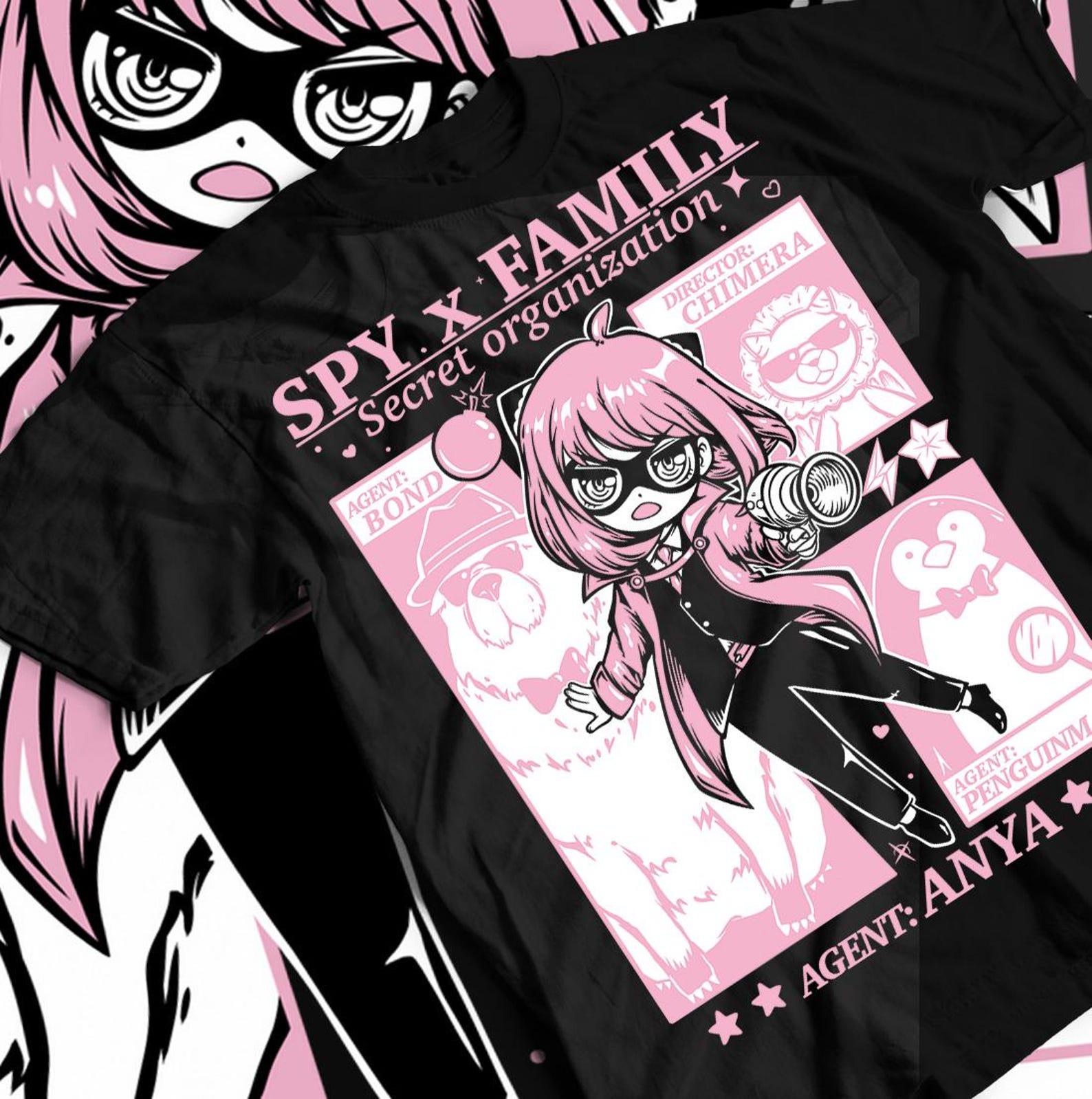 Anime Familie T-Shirt Unisex, Familiengeschenk, Anime Manga Shirt, Anime Shirt, Manga Shirt, Japan, Grafik Anime T-Shirt, Manga Shirt 2XL