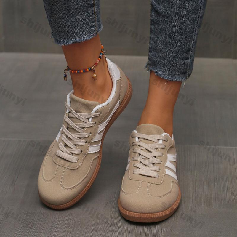 Fashion Women Casual Flat Sports Shoes Fashion Design Platform Sneakers Woman Lightweight Non Slip Lace Up Vulcanized Shoe Zapatos Mujer