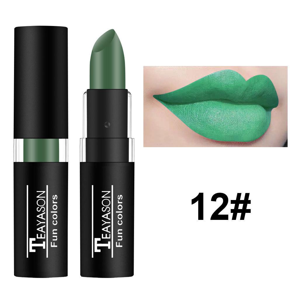 Vampir Chic Halloween Lippenstift: Dunkel, Nude, Olivgrün & Lila