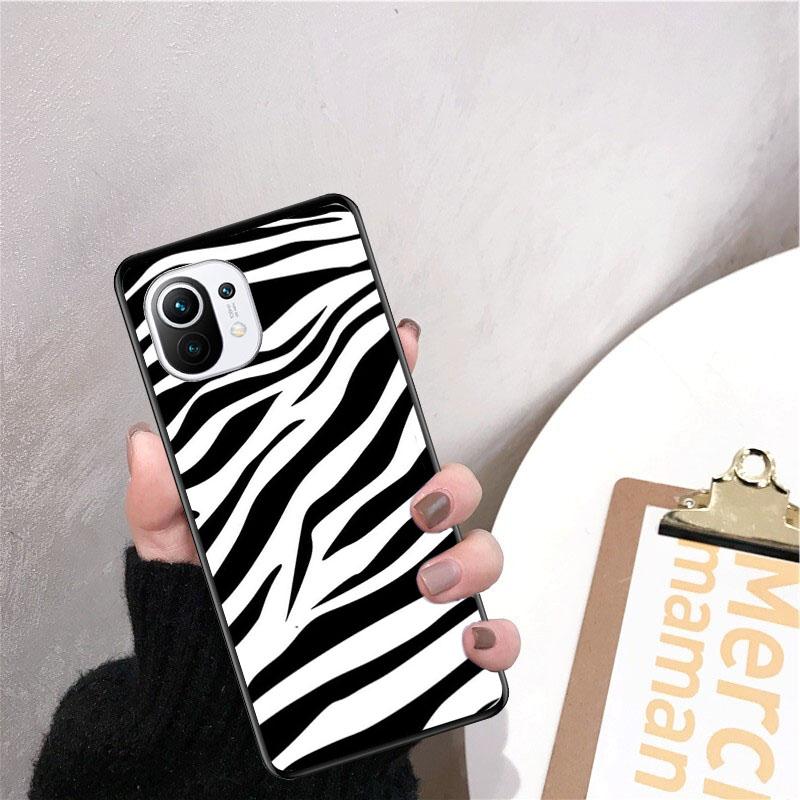 

Черный, белый чехол для телефона с изображением коровы, зебры и леопарда в горошек для Xiaomi 12 Mi 10T 11T 11 Pro 10 10T 11 lite 10pro 11Ultra Poco X3 Pro Poco F3 M3 Xiaomi Mi 10T Lite