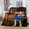Detective Conan Cartoon Anime Soft Plush Blanket,Flannel Blanket Throw Blanket for Living Room Bedroom Bed Sofa Picnic Cover 3D