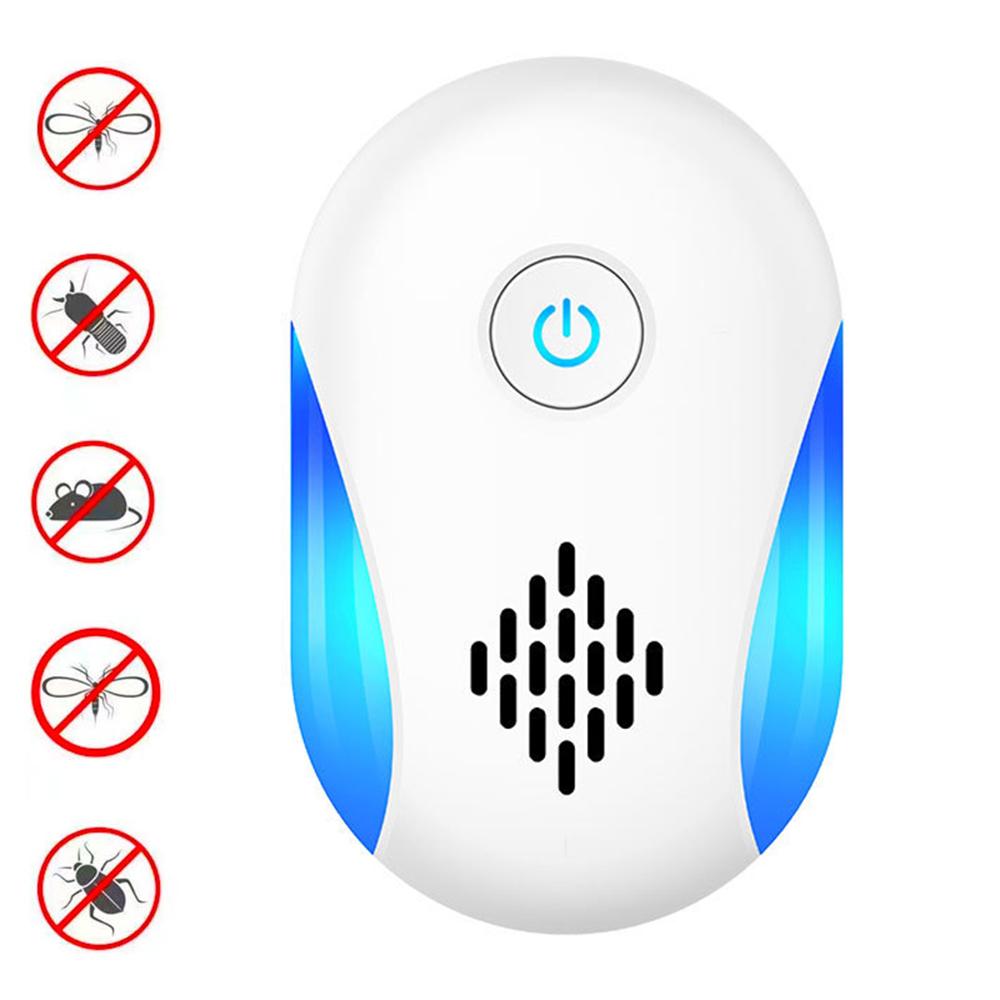 311 Dual Modes Electronic Ultrasonic Repellent Plug-in Pest Control Device for Bugs Mosquito Roach Rodent