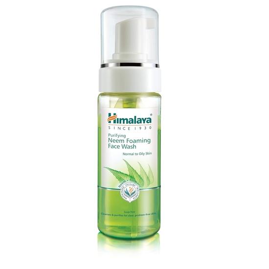 Himalaya Herbals Purifying Neem Foaming Face Wash, 150ml And Himalaya Herbals Protective Sunscreen Lotion, 100ml