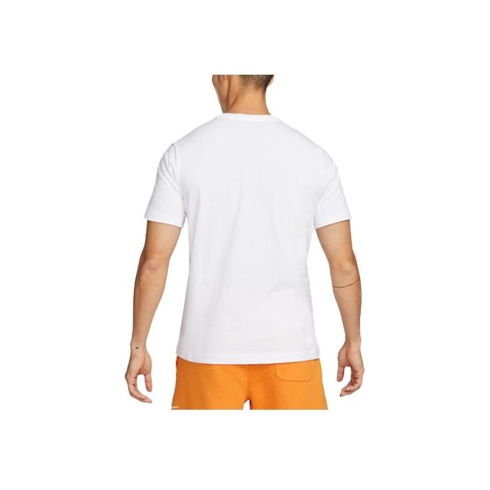 Nike Sportswear Sole Logo Letter Print Crew Neck Short Sleeve T-Shirt Men T-Shirts White DQ1030-100
