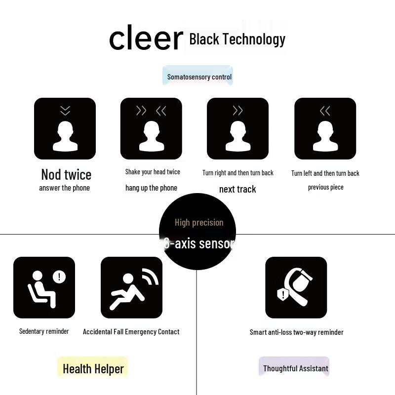 Cleer ARC II Open-Ear Smart Sports Headphones