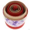 WOODEN RUSSIAN NESTING DOLLS Matryoshka - Wood Color, as described