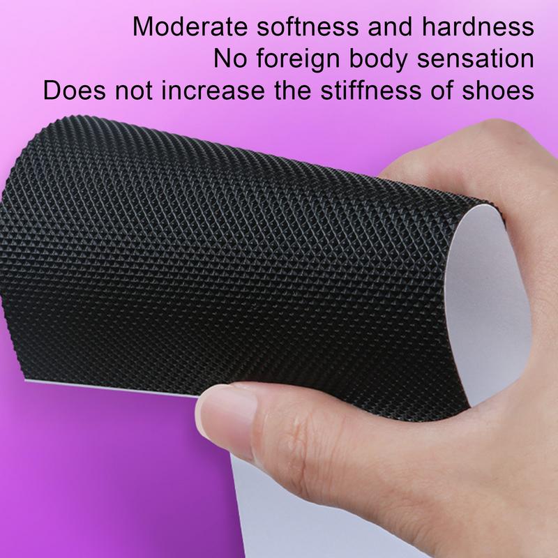 Anti Slip Sole Stickers Rubber Adhesive Shoe Sole Protector Wear-Resistant Tailorable Shoe Bottom Strips For Shoes