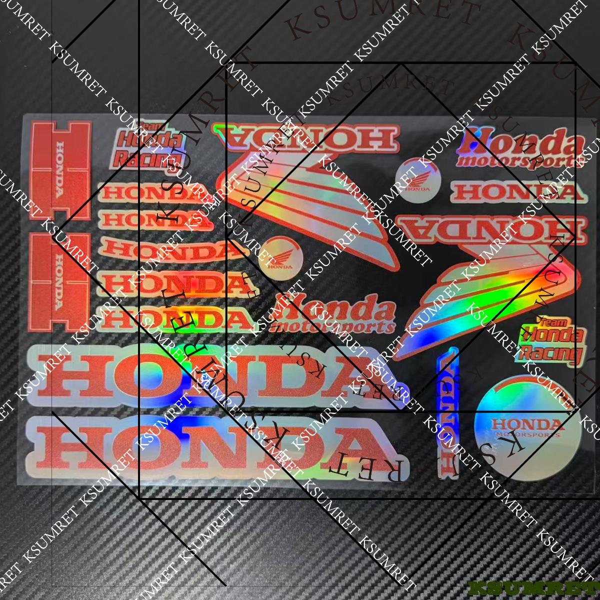 AAADG1 For Laser Honda CBR FIREBLADE HRC Racing Sticker Team Motorcycle Stickers Logo Decal