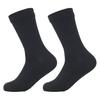 1 Pair Waterproof Socks Elastic Breathable Mid-Tube Soft Socks Foot Protection Windproof Winter Hiking Wading Riding Skiing Socks for Outdoor Sports