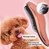 1pc Pet Dog Grooming Brush, Poodle Deshedding Tool, Pet Massage Brush, Tangles & Knots Remover, For Small Dogs, Teddy, Pomeranian, Random Color
