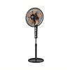 Camel Copper Electric Oscillating Floor Fan with Timer & Remote - Low Noise Industrial Stand Fan