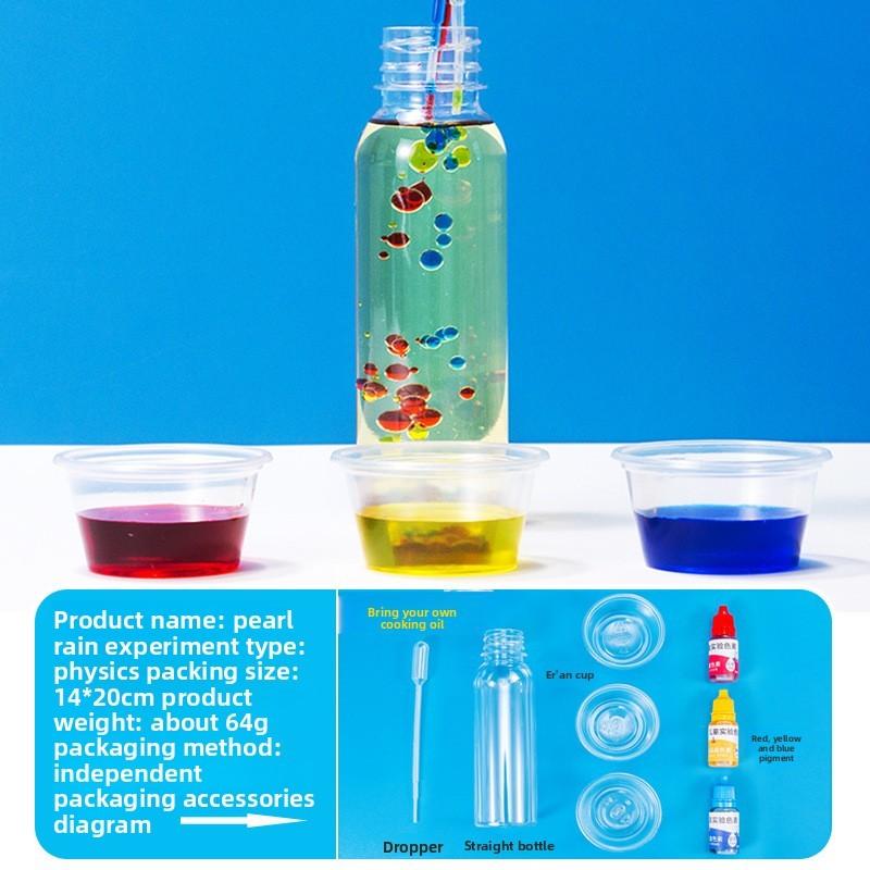 

Набор для научного эксперимента «Имитация радужного дождя, извержение вулкана», ручная работа Colorful Pearl Rain