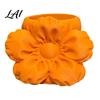 Decorative Flower Pencil Holder Satin Pen Holder Petal Design Desk Organizer Durable Soft Touch Desktop Storage PLA Container for Home Office