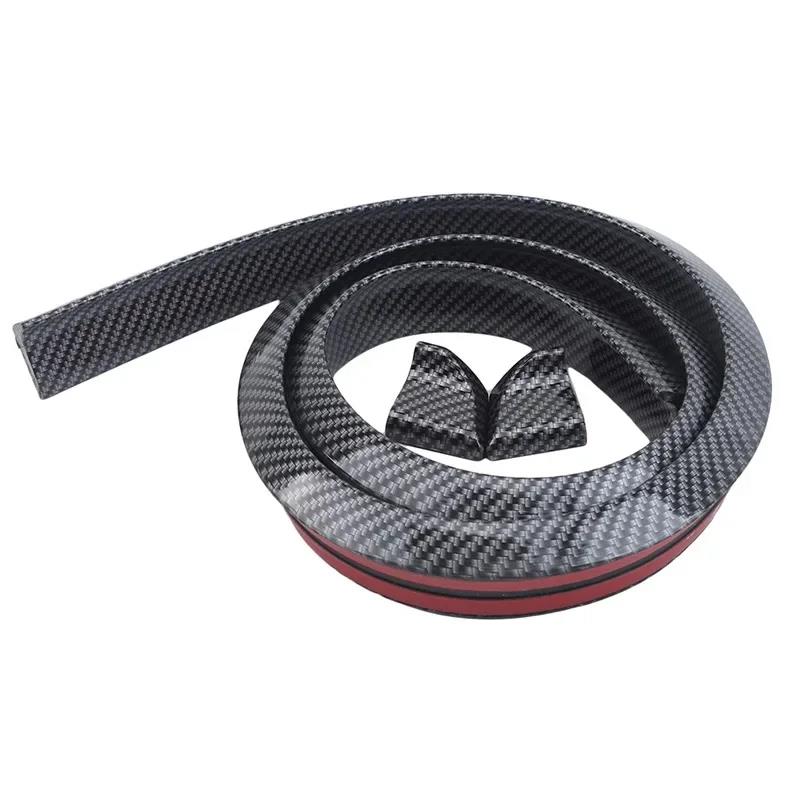 Universal Spoiler 1.5M Car-Styling 5D Carbon Fiber Spoilers DIY Refit Spoiler For All Car
