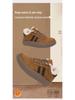 Women's 2025 Winter Retro Fleece-Lined Thick-Soled Ankle Skate Trainer Boots