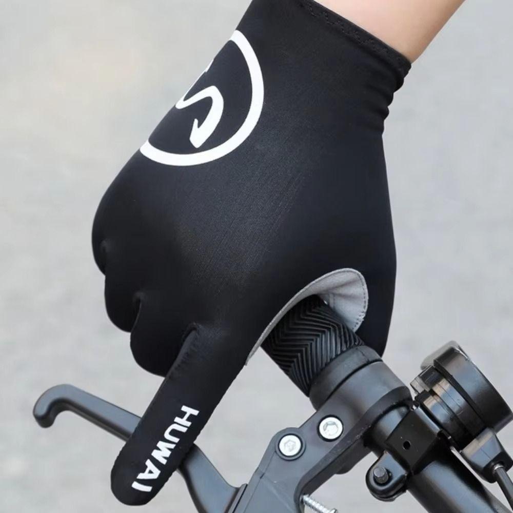Full Finger Cycling Gloves Windproof Bicycle Mittens Shockproof Sports Gloves  Riding