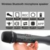 3-in-1 Bluetooth-kompatibler Lautsprecher Handliches Kabelloses Karaoke-Gesangs-Aufnahme-Mikrofon