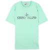Stone Island T-Shirt Kids Round Neck Letter Loose Short Sleeve Kids tops Mint 781621073-V0044