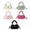 Plush Handbag Soft Warm Shoulder Bag Everyday Companion for Fashion Enthusiasts