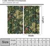 Cortinas Blackout Florais Vintage William Morris   Cortinas de Janela com Flores Rústicas Boho William Morris   para Sala de Estar Quarto 42" L