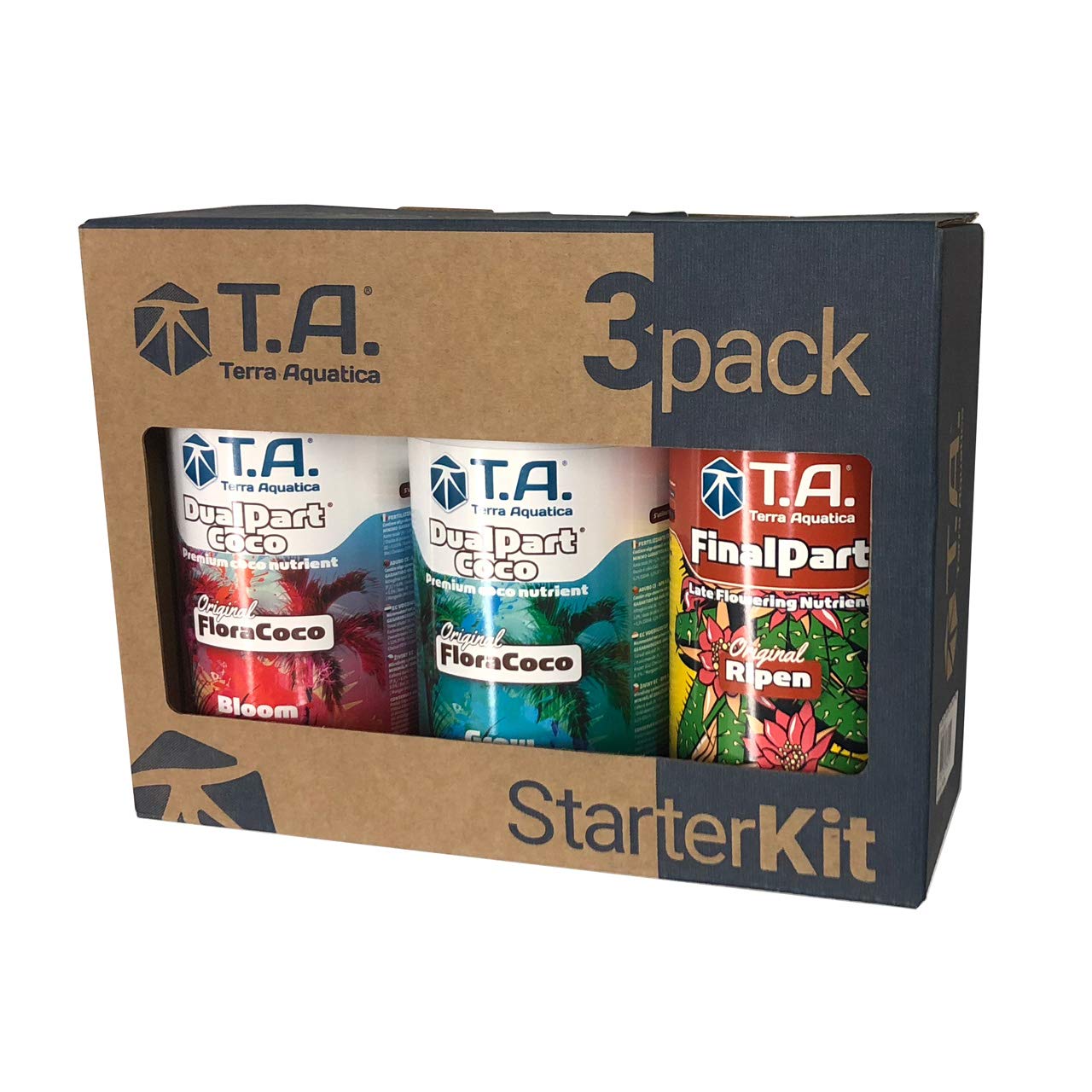 

Terra Aquatica (GHE) Liquid Fertilizer Starter Kit Dual Part Coco Final Part