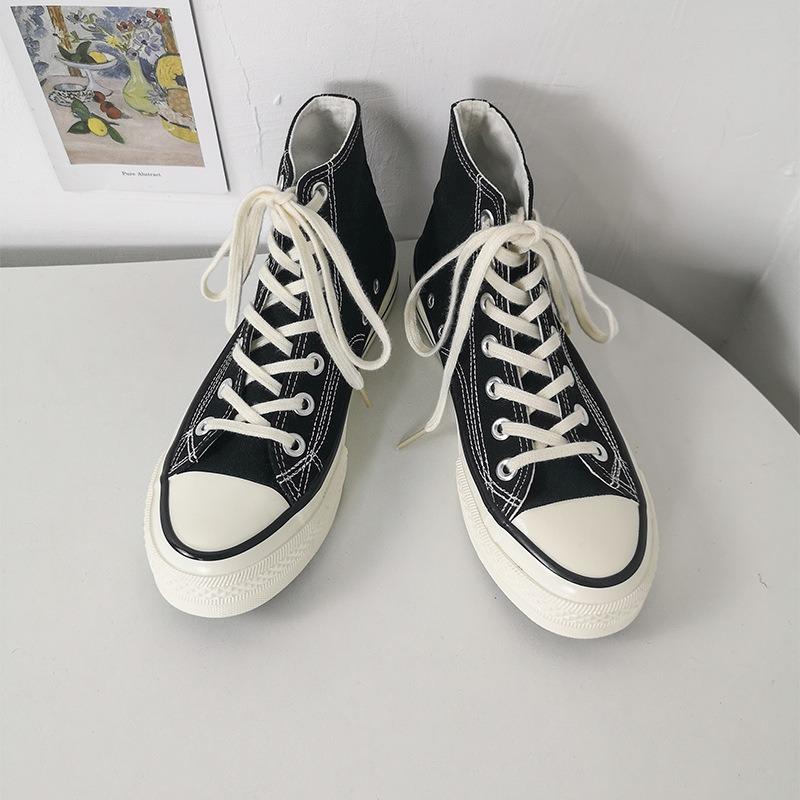 Stella del Tramonto, scarpe da ginnastica alte da donna scarpe da coppia per studenti scarpe da skate MI19