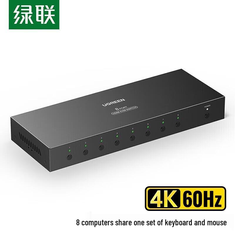 UGREEN CM546 8-Port HDMI 2.0 KVM Switch