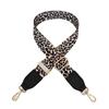 Bag Accessories 3.8 Wide Shoulder Strap Load-reducing Backpack Strap Leopard Print Bag Adjustable Leather Long Shoulder Strap