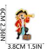 Pirate Embroidery Cloth Sticker Treasure Map Computer Embroidery Label Children'S Team Decoration Pirate Ship Octopus Patch Patch