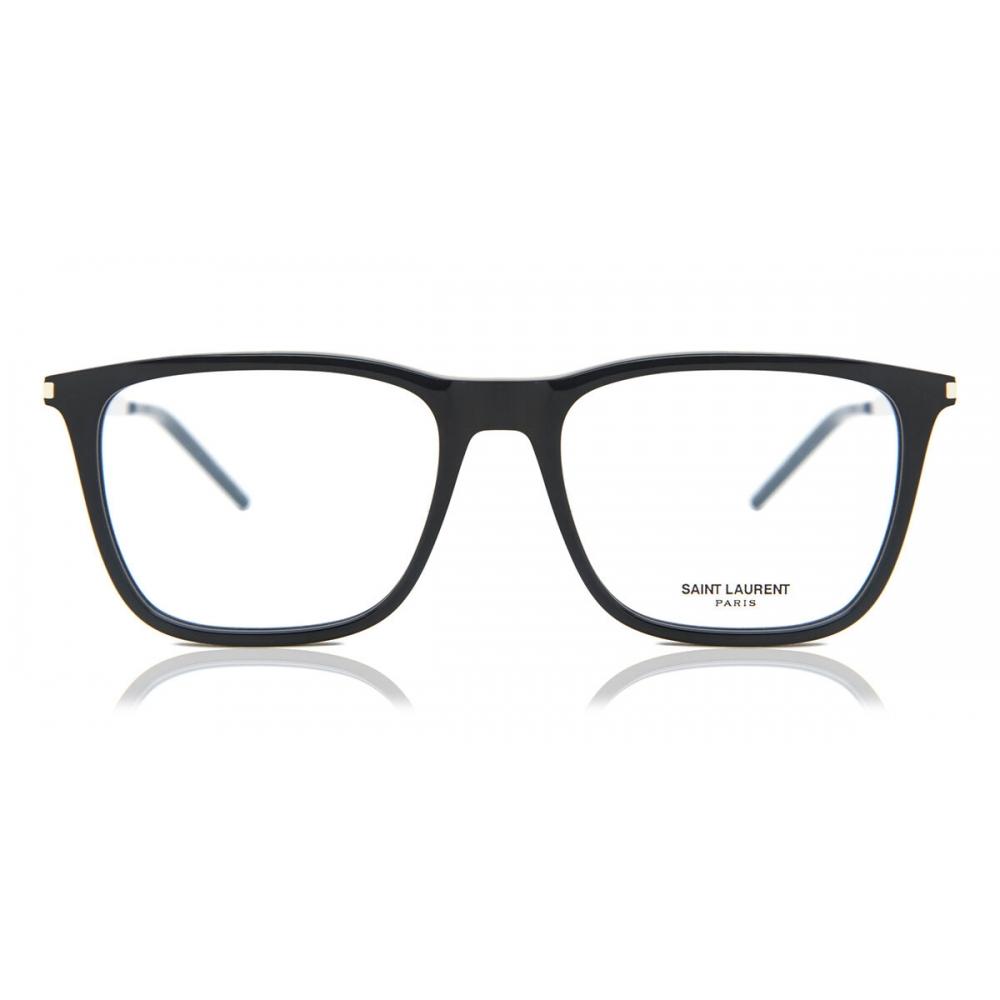 

Saint Laurent Sl 345 001 Men Eyeglasses Black/55