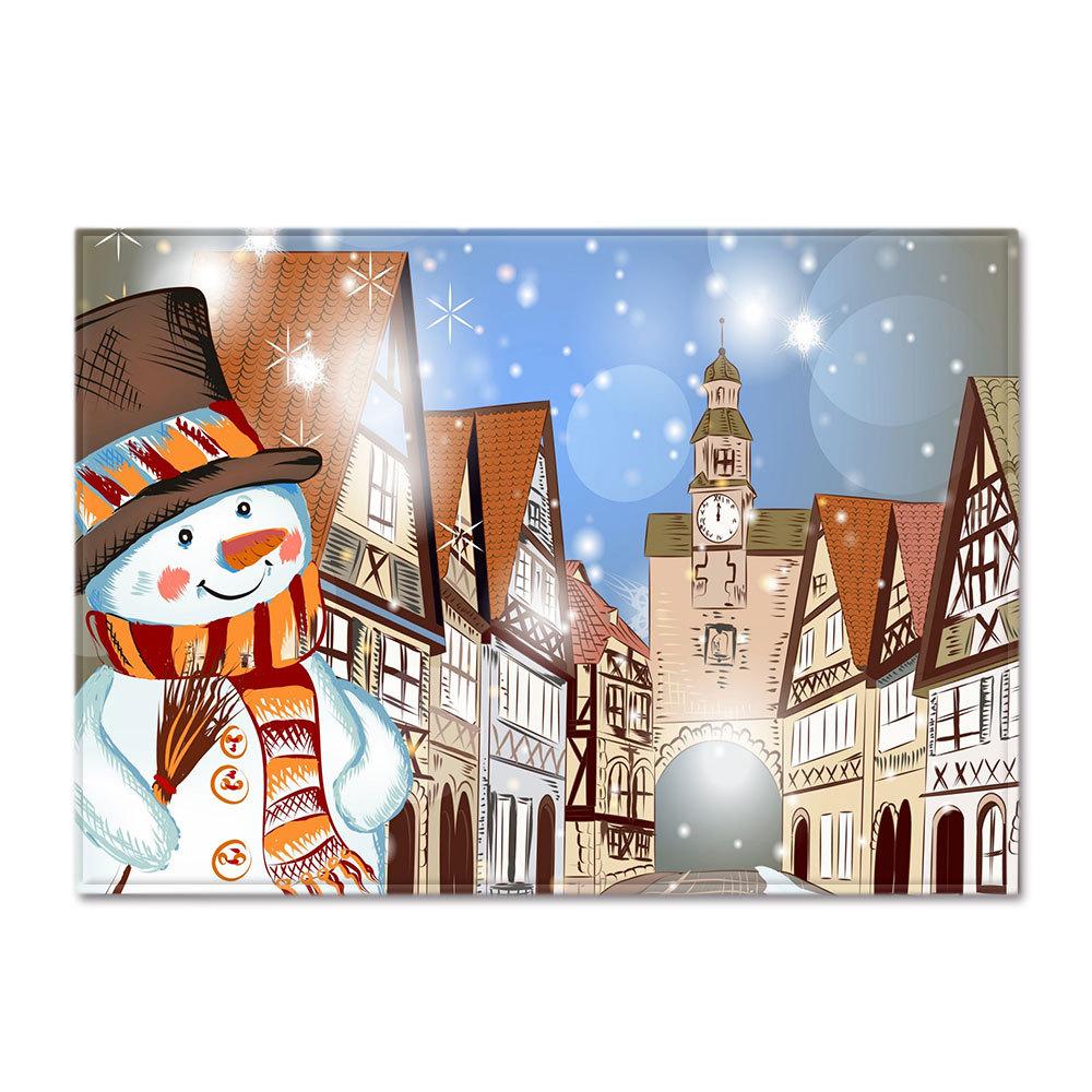 Christmas Living Room Floor Mat Bedroom Dining Room Carpet Carpet Doormat